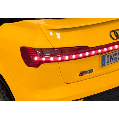 Autko na akumulator dla dzieci Audi SQ8 Żółty BRD-2168.ZOL